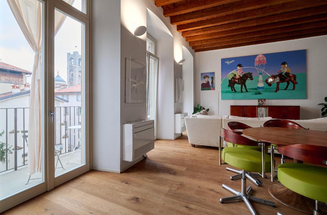 "Camera Con Vista" Bergamo Alta Exteriér fotografie