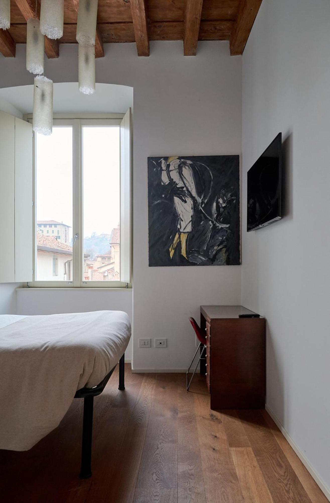 "Camera Con Vista" Bergamo Alta Exteriér fotografie