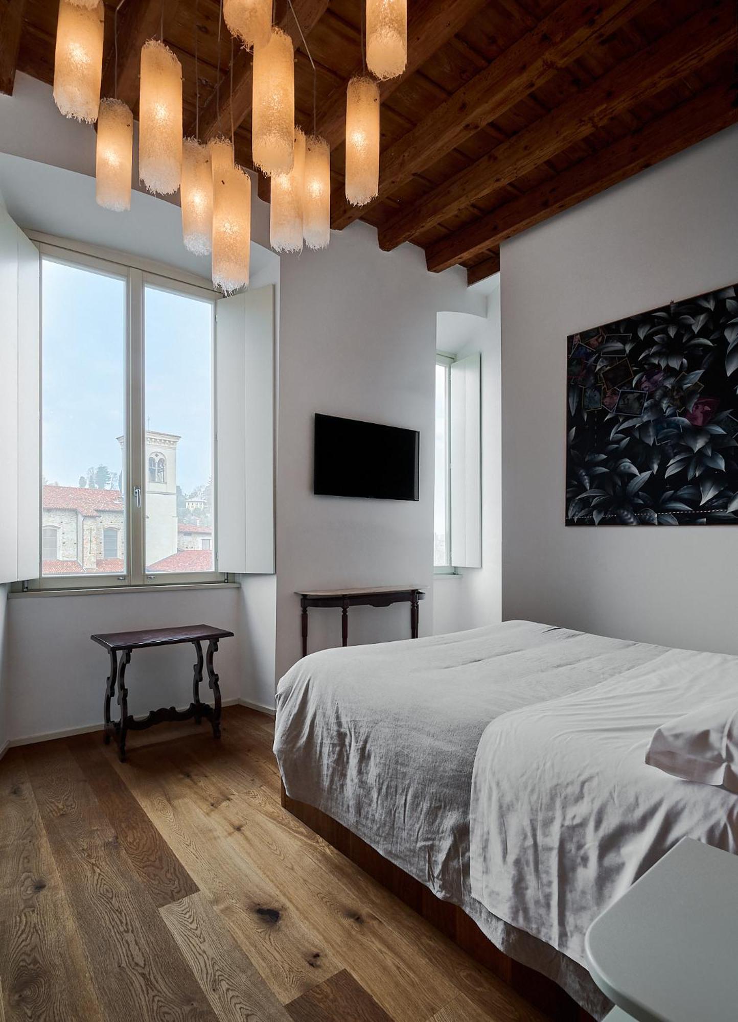 "Camera Con Vista" Bergamo Alta Exteriér fotografie