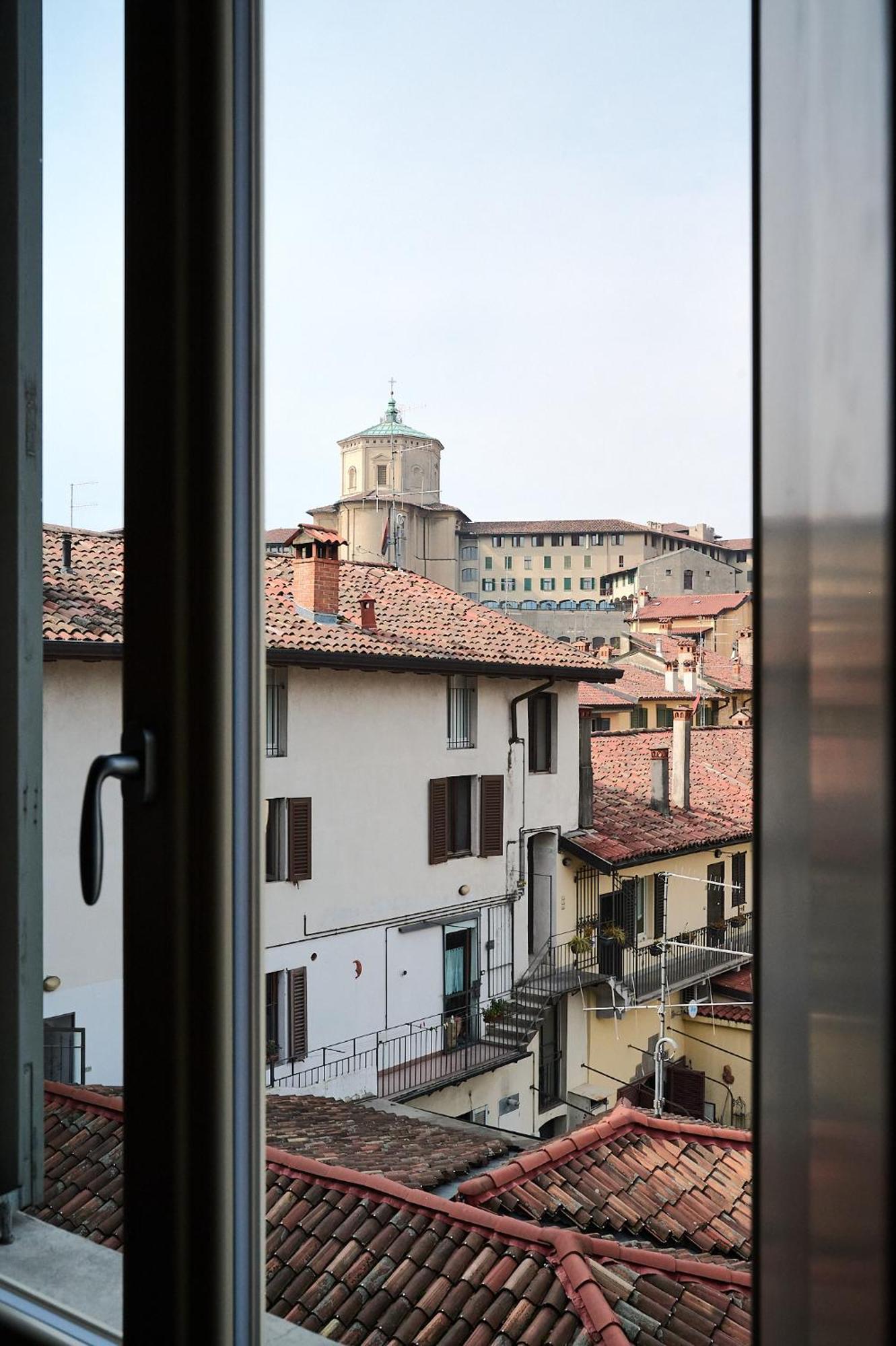 "Camera Con Vista" Bergamo Alta Exteriér fotografie
