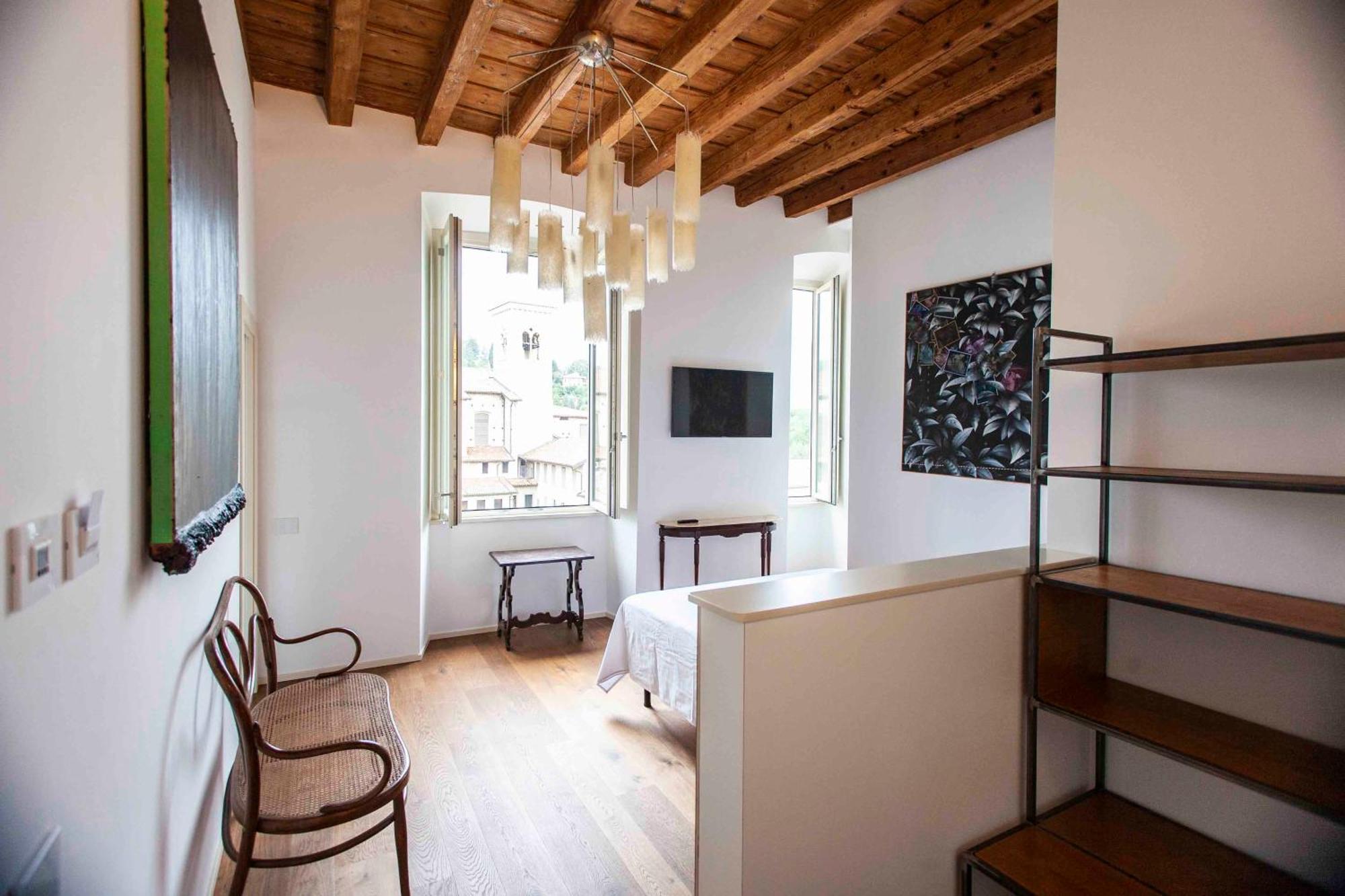 "Camera Con Vista" Bergamo Alta Exteriér fotografie